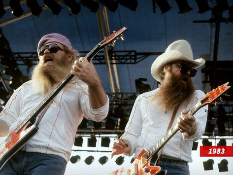 ZZ Top's Bassist Dusty Hill Dead at 72 Frank Beard, Hip Injuries, Billy Gibbons, Zz Top, Bass Player, Sharp Dressed Man, Music Legends, Top Photo, News Today