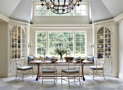 Mcgrath Ii, Tribeca Apartment, Scandinavian Table, New Canaan, Iron Chandeliers, Luxe Interiors, Breakfast Area, Stone House, Big Houses