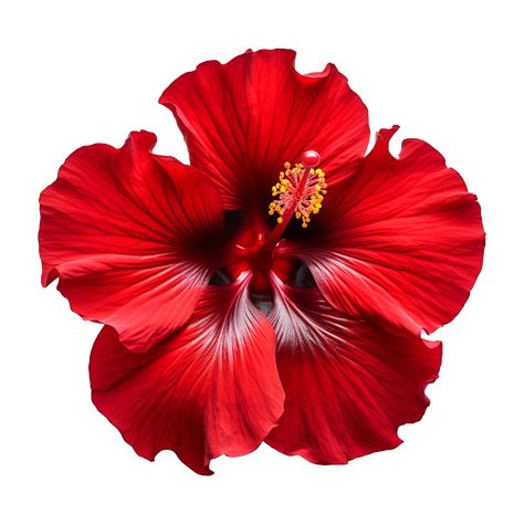 Download AI generated Red hibiscus flower isolated on transparent background for free Hibiscus Red, Red Hibiscus Flower Aesthetic, Red Flower Icon, Red Hibiscus, Red Flowers Png, Red Flower Aesthetic, Flores Aesthetic, Flower Transparent Background, Red Hibiscus Flower