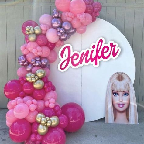 Your special complementary background for your barbie birthday themes. Inspired by barbie. Barbie Backdrop Birthday Party Ideas, Barbie Birthday Backdrop, Birthday Decoration For Kids, Doll Backdrop, Barbie Backdrop, Barbie Decorations, Barbie Party Decorations, Barbie Theme Party, Backdrop Birthday