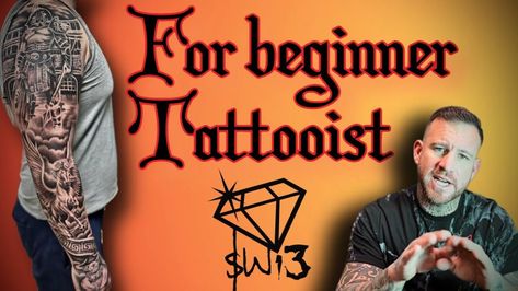 Tattoo Ideas For Beginner Artists, Tattooing For Beginners, Beginner Tattoo Artist, Tattoo 101, How To Tattoo, Becoming A Tattoo Artist, Awesome Tattoo, Studio Artist, Tattoo Videos