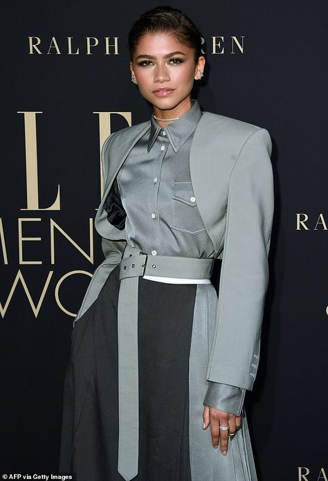 Estilo Zendaya, Zendaya Outfits, Hollywood Event, Zendaya Style, Zendaya Coleman, Woman Suit Fashion, Androgynous Fashion, Sarah Jessica Parker, Business Outfit