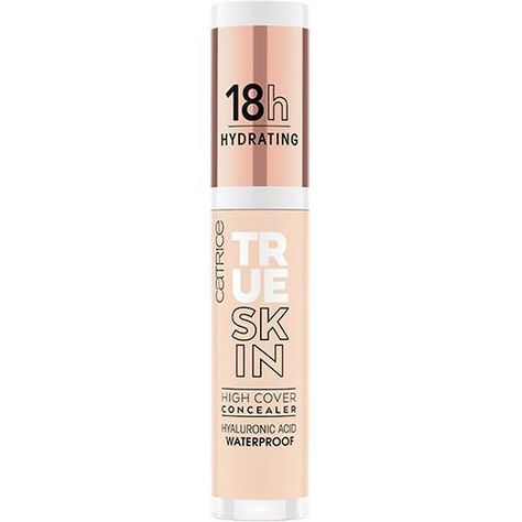 Catrice Cosmetics True Skin High Cover Concealer Catrice Concealer, High Coverage Concealer, Corrector Concealer, Covering Dark Circles, Dark Under Eye, Benzoic Acid, Too Faced, Revlon, Stevia