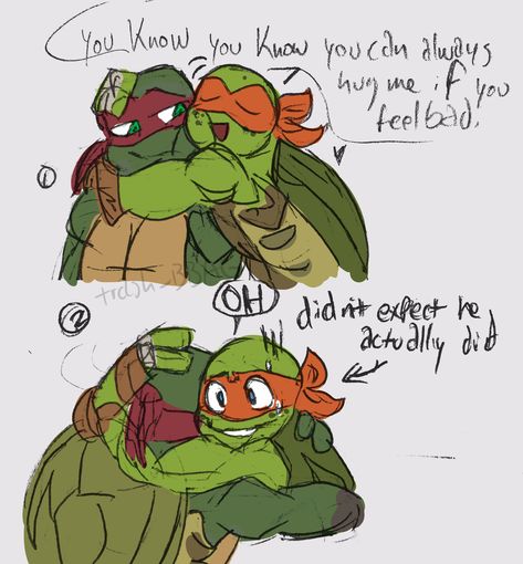 Mikey And Raph 2012 Tmnt, Mikey Rise Of Tmnt, Tmnt Redesign, Tmnt Mikey, Tmnt Characters, Tmnt Comics, Ninja Turtles Funny, Teenage Mutant Ninja Turtles Artwork, Teenage Ninja