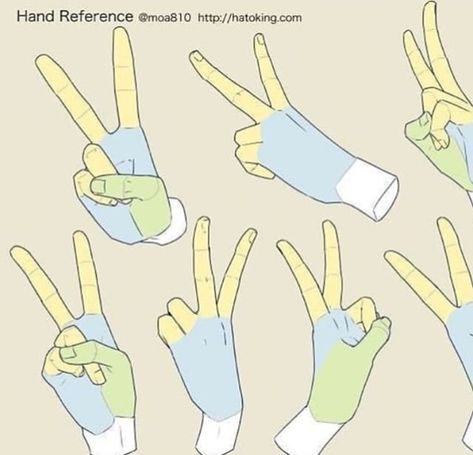 Peace Hands Reference, Peace Hand Drawing Reference, Piece Sign Hand Drawing Reference, Hands In The Air Pose Reference, Double Peace Sign Pose Reference, How To Draw Peace Sign Hand, Peace Hand Sign Drawing, Person Doing Peace Sign Reference, Peace Sign Hand Drawing Reference