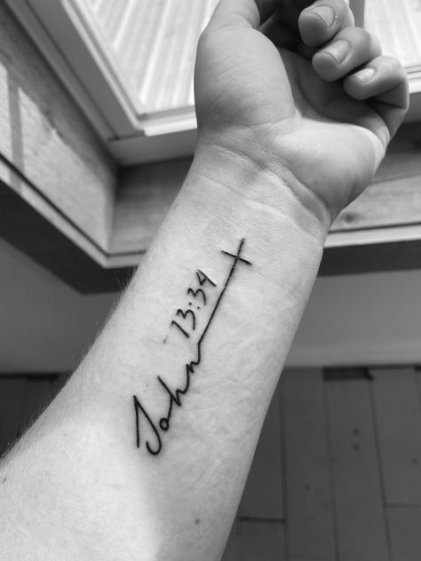 John 13:34 Tattoo, John 16:22 Tattoo, 2 Timothy 1 7 Tattoo Ideas, Matthew 14:22-33 Tattoo, John 316 Tattoo, 1 John 4 19 Tattoo, John 14:27 Tattoo, John 3 16 Tattoo Women, 1 Peter 5:7 Tattoo