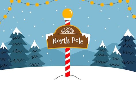 Winter Background, North Pole, Vector Photo, Premium Vector, Graphic Resources, Quick Saves, Art