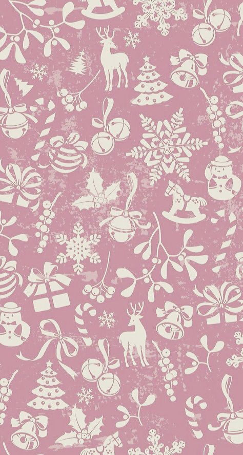 Christmas Backgrounds Aesthetic Pink, Vintage Pink Christmas Wallpaper, Pinkmas Wallpaper, Wallpaper Christmas Pink, Aesthetic Pink Christmas Wallpaper, Pink Thanksgiving Wallpaper, Christmas Pink Wallpaper, Coquette Christmas Wallpaper, Xmas Wallpaper Aesthetic