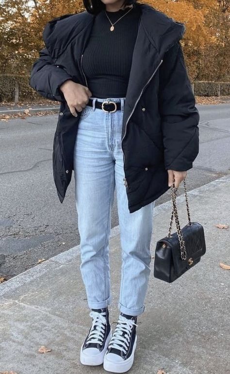 Winter Fashion Outfits Casual, Causal Outfits, Outfits With Converse, Elegante Casual, Causual Outfits, Outfit Inspo Fall, Teenage Fashion Outfits, Casual Style Outfits, Winter Fashion Outfits