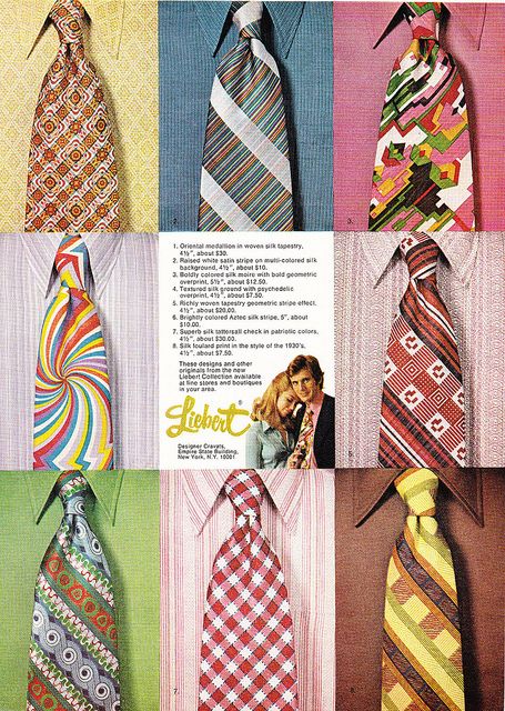 60s Menswear, 70s Menswear, 70s Mens Fashion, Abstract Print Pattern, 1970s Men, Vintage Ties, 70s Men, Fashion 1970s, Fashion 70s