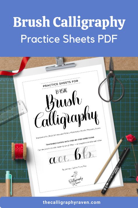 48 Page Brush Calligraphy Practice Worksheet for Large Tip Brush Pens, Full Upper Case Alphabet Exemplar, Full Lower Case Alphabet Exemplar, Guided Practice Sheets, Letter Formation Practice, Word Formation Practice, and full Exemplar of Different Styles Download and print this fun practice worksheet and up your brush calligraphy game! #brushcalligraphy #brushcalligraphypacticesheets Brush Calligraphy Practice Sheets, Practice Calligraphy, Upper Case Alphabet, Word Formation, Brush Pen Calligraphy, Handlettering Quotes, Cursive Calligraphy, Lowercase Alphabet, Calligraphy Practice