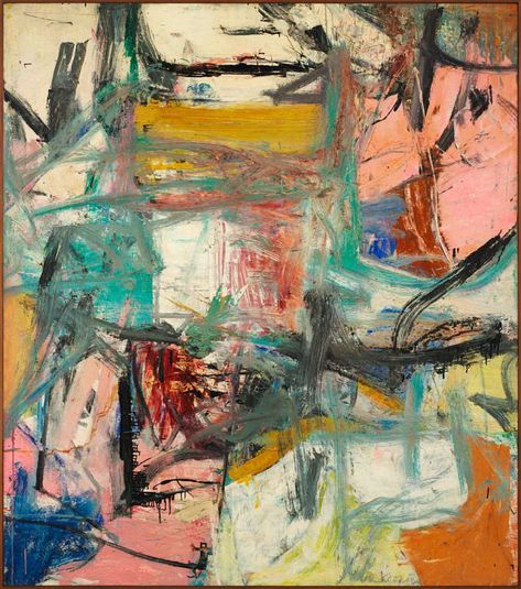 kooning January 1st, 1956  glenstone De Kooning Paintings, Lucian Freud, Helen Frankenthaler, Franz Kline, Gil Elvgren, Expressionist Artists, Robert Rauschenberg, Willem De Kooning, Expressionist Painting