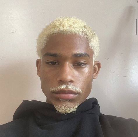 Blonde Hair On Guys, Black Men Hair Color Ideas, Black Men Blonde Hair, Men Hair Color, Pelo Afro, Culture Magazine, Black Men Hairstyles, Cute Black Guys, Hair Reference