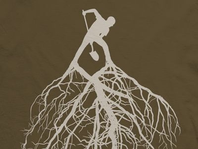 Roots Roots Drawing, Roots Logo, Tree Root, Tree Roots, Tree Art, Art Plastique, A Tree, The Earth, Paper Art