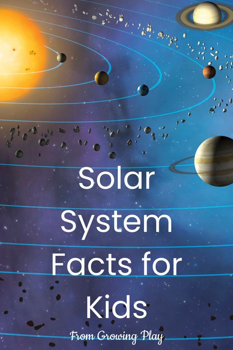 Solar System facts for kids and 2 free printables What Is Solar System, Solar System Printables, Earth Day Facts, Solar System Facts, Planet Project, Solar System For Kids, Solar System Projects, Kuiper Belt, Fun Facts For Kids