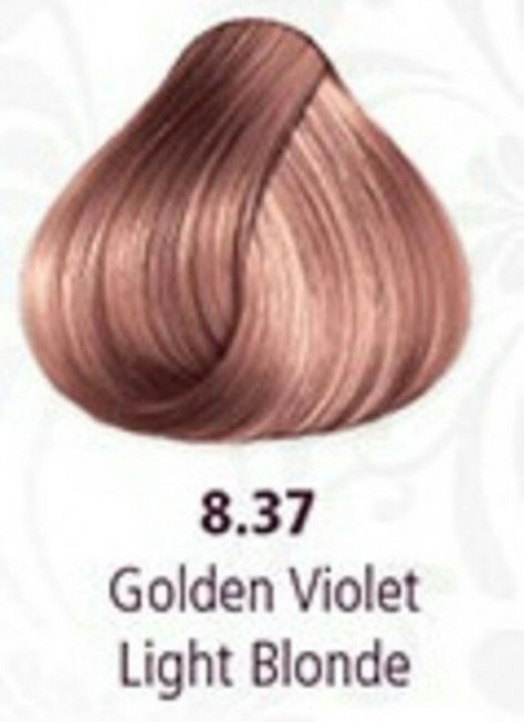 Pravana Hair Color, Gold Blonde Hair, Rose Gold Hair Brunette, Hair Color Images, Violet Hair, Hair Color Chart, Gold Blonde, Rose Gold Hair, Permanent Hair Color