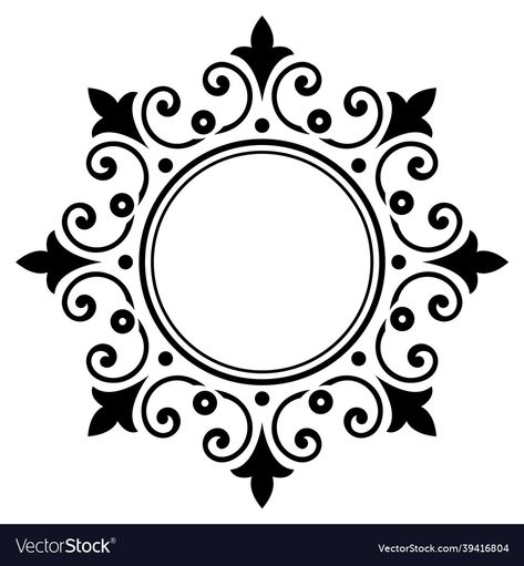 Logo Design Inspiration Art, Certificate Layout, Shadi Card, Wedding Symbols, Decorative Frames, Snake Wallpaper, Circle Borders, Frame Download, Circle Ornament