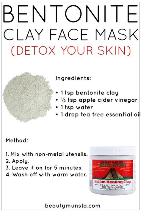 Bentonite Clay Face Mask, Face Mask For Acne, Mask For Acne, Turmeric Face, Turmeric Face Mask, Healing Clay, Anti Wrinkle Skin Care, Clay Face Mask, Clay Face