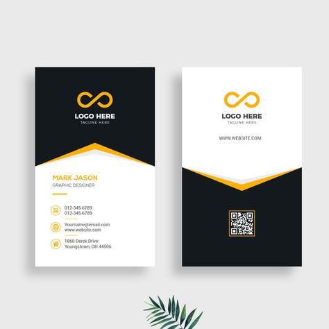 Vertical Business Card Vector Template Vertical Visiting Card Design, Vertical Visiting Card, Vertical Business Card Design, Transparent Business Cards, Vertical Business Card, Business Cards Layout, Color Plate, Metal Business Cards, Vertical Business Cards