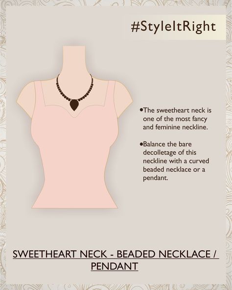 Necklace For Sweetheart Neckline, Neckline Ideas, Sunset Winter, Winter Sunset, Wear Necklaces, Sweetheart Neck, Beads Necklace, Bead Necklace, Sweetheart Neckline