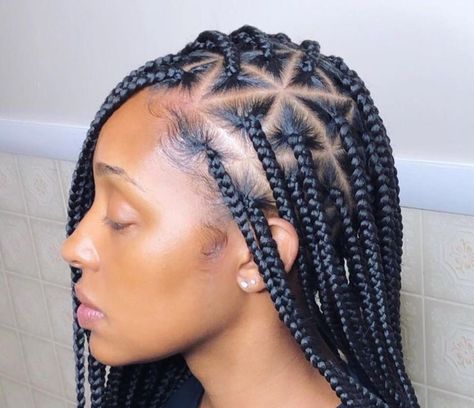 Knotless Box Braids Medium Triangle Part, Triangle Parting Box Braids, Medium Triangle Knotless Braids, Large Knotless Braids Triangle Parts, Medium Knotless Box Braids Triangle Parts, Triangle Parts Box Braids, Triangle Box Braids Knotless, Medium Knotless Braids Triangle Parts, Large Knotless Box Braids Triangle Parts