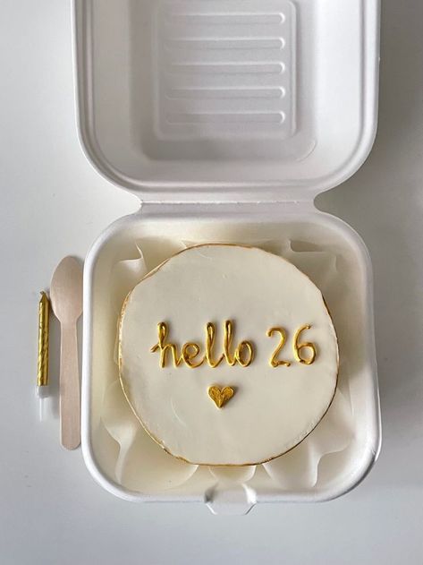 Birthday Cake 26, 26th Birthday Cake, 26 Birthday Cake, 24th Birthday Cake, Happy 26th Birthday, Small Birthday Cakes, Cake For Boyfriend, 25th Birthday Cakes, Birthday Ideas For Her