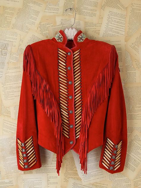 Native American Jackets, Boating Outfit, Beaded Jacket, Western Women, Cowgirl Chic, Woman Style, Women Jacket, Fringe Jacket, Biker Leather