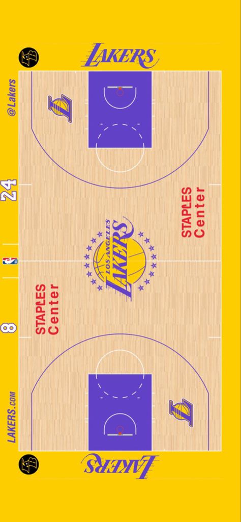 Lakers Court, Nba Basketball Court, Nba Court, Nba Arenas, Bentley Logo, Lakers Girls, Basketball Courts, Kareem Abdul Jabbar, Basketball Is Life