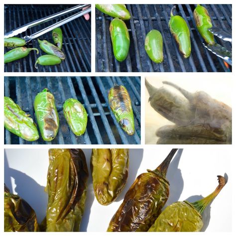 Roasted Jalapenos, Stuffed Anaheim Peppers, Roasted Jalapeno, Jalapeno Recipes, How To Make Fire, Food Advertising, Roasted Peppers, Pellet Grill, Fire Roasted