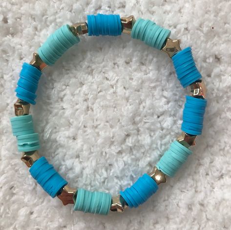 Clay Bead Bracelet Patterns, Bracelet Buisness, Bead Bracelet Patterns, Bracelet Combos, Bracelet Business, Preppy Bracelets, Bracelets Etsy, Clay Bead Bracelet, Bracelet Inspo