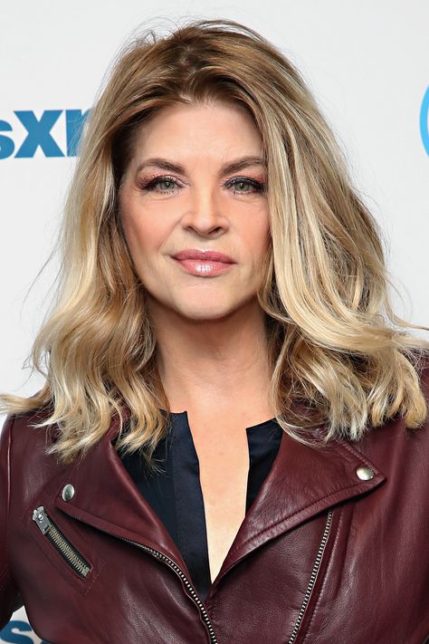 Kristie Alley, Wolf Cut Hair Long, Wolf Cut Hair, Roseanne Barr, Kirstie Alley, Barbara Walters, Cute Hairstyle, Female Hair, Scream Queens