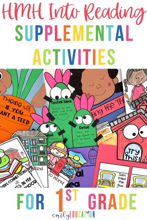 Hmh First Grade, Hmh Reading 1st Grade, Hfw Activities First Grade, Into Reading Houghton Mifflin 1st Grade, Reading Enrichment Activities 1st Grade, Hmh Into Reading 1st Grade Module 1, Hmh Into Reading First Grade, Hmh Into Reading 2nd Grade, Brain Based Learning Activities