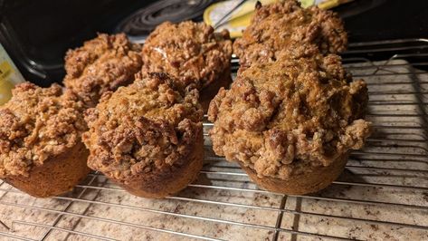 Cottage Bakery Owners | I just wanted to share my Autumn Crunch Muffins | Facebook Broma Bakery Pumpkin Muffins, Pumpkin Pecan Crunch Muffins, Copycat Costco Pumpkin Muffins, Ina Garden Banana Crunch Muffins, Pumpkin Streusel Muffins Broma Bakery, Pumpkin Pecan Muffins, Cottage Bakery, Pecan Muffins, Breakfast Of Champions