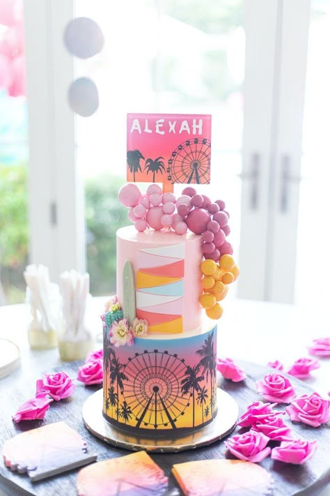 Coachella Birthday Party, Coachella Party Theme, Coachella Party Ideas, Coachella Theme Party, Coachella Theme, Coachella Birthday, Festival Themed Party, 80th Birthday Decorations, Colorful Festival