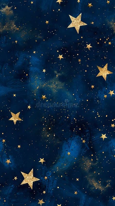 A blue and gold star pattern on a dark background royalty free stock images Stars Pattern Wallpaper, Dark Star Aesthetic, Stars Background Aesthetic, Star Aestethic, Space Background Aesthetic, Gold And Blue Aesthetic, Star Background Wallpapers, Star Moodboard, Gold And Blue Wallpaper