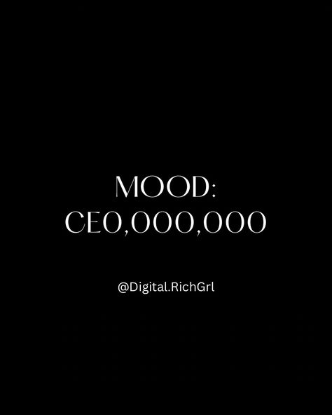 MOOD: CEO,OOO,OOO! Comment “🙌” if this is you! Like 👍 Share Follow @digital.richgrl for more 🫶🏾 @digital.richgrl @digital.richgrl @digital.richgrl Mood Ceo, Collage, Pins, Quick Saves