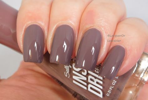 Sally Hansen - Slick Slate Slate Nails, Sally Hansen, Nail Polish, Nails, Beauty