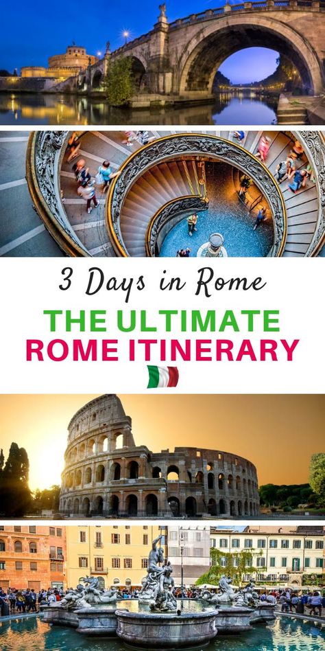 Traveling To Rome Italy, Rome In Three Days, Rome Three Day Itinerary, Trip To Rome Italy, Three Days In Rome, Rome 3 Day Itinerary, Rome Itinerary 3 Days, Rome Trip, 3 Days In Rome