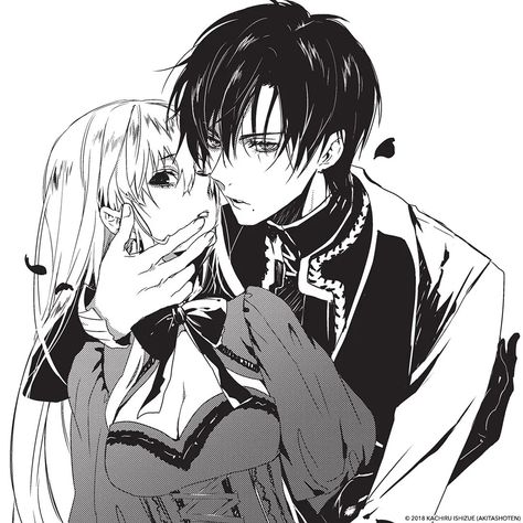 Rosen Blood, Positive Art, Anime Couple, Manga Love, Matching Profile Pictures, Anime Couples Drawings, Cool Art Drawings, Manhwa Manga, Manga Comics