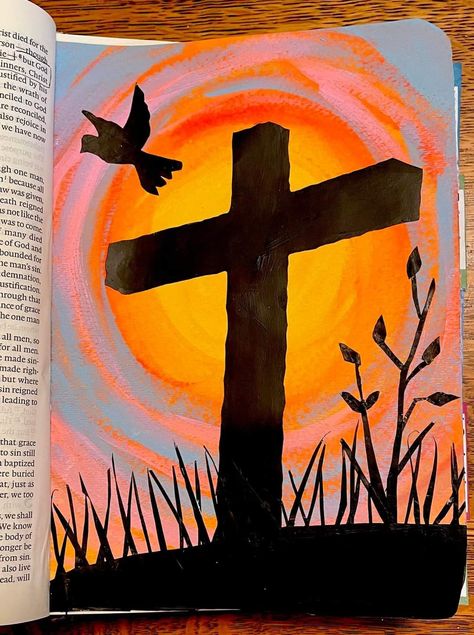 Gospel Painting, Dad Painting Ideas, Godly Paintings Canvas, Christian Painting Tutorials, Painting Ideas On Canvas God, Simple Christian Paintings, Canvas Painting Ideas Christian, Christian Painting Ideas Easy, Sister Painting Ideas