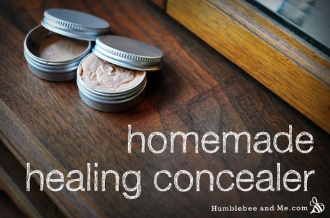 Natural Concealer, Makeup Recipes, Homemade Makeup, Diy Kosmetik, Homemade Beauty, Diy Cosmetics, Natural Diy, Be Natural, Beauty Recipe