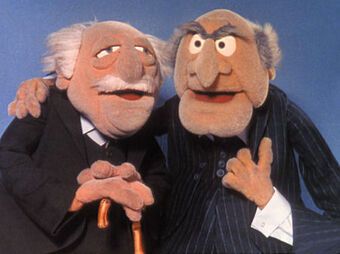 Statler and Waldorf | Muppet Wiki | Fandom Muppet Family Christmas, Die Muppets, Muppets Party, Statler And Waldorf, Muppets Most Wanted, Fozzie Bear, Strange Beasts, The Cosby Show, Muppet Christmas Carol