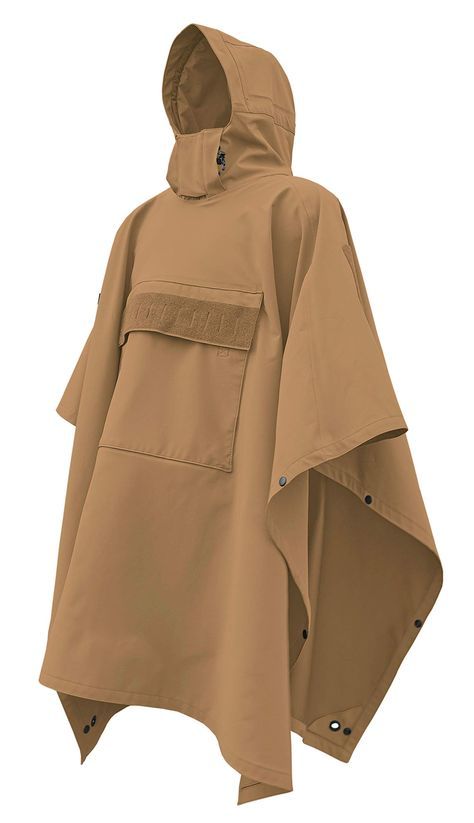 PRICES MAY VARY. Modernized version of the classic military poncho 100% waterproof fully-taped seams throughout Can be stuffed into its own front pocket for storage Size: One size fits most Main Material: Water-resistant breathable softshell Poncho Villa, Military Poncho, Black Raincoat, Rain Poncho, Rain Gear, Green Brands, Soft Shell, Dresses To Wear To A Wedding, Sports Jacket