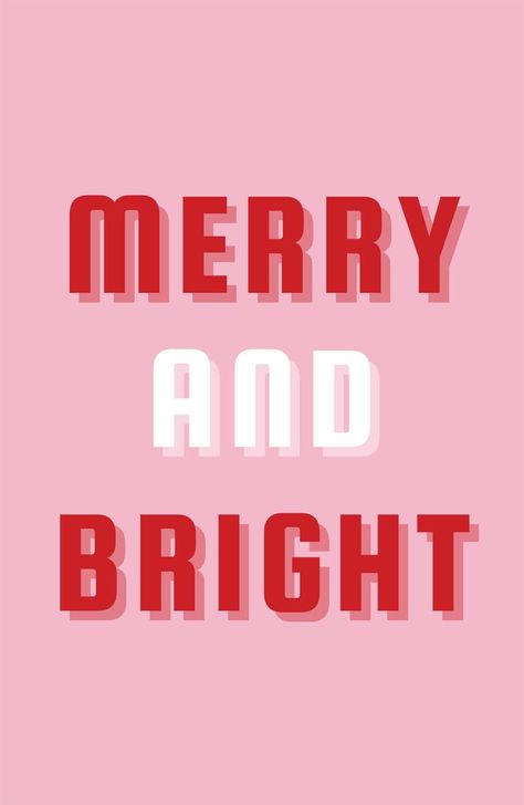 merry, bright, christmas, pink christmas, holiday, xmas, holidays, merry christmas, santa, merry xmas, preppy christmas, preppy, preppy room, preppy girl, festive, merry and bright, pink Christmas Art, Holiday Modern Decor Red Christmas Aesthetic, Pink And Red Christmas, Merry And Bright Christmas, Christmas Pink, Bright Christmas, Pink Art, Christmas Aesthetic, Christmas Wallpaper, Pink Christmas