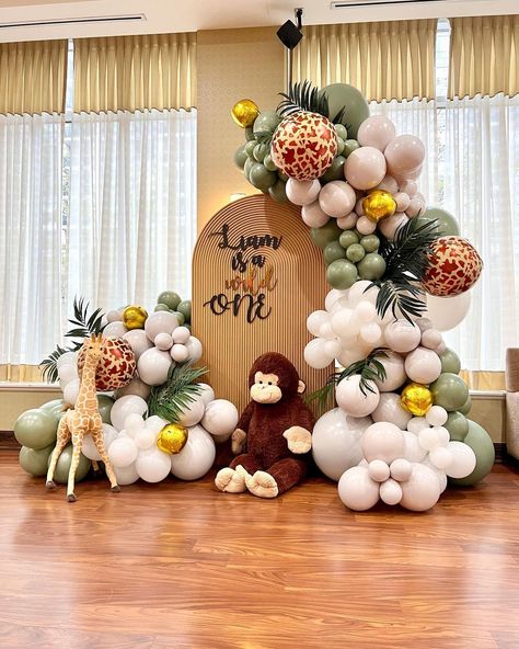 Wild One First Birthday Decorations, Baby's First Birthday Ideas, Birthday Boy Themes 1st, Boy First Bday Theme, 1st Year Birthday Decoration Ideas, Birthday Theme For Boys 1st, Wild 1 Birthday Party Boy, 1 Year Birthday Decoration Ideas, One Year Birthday Theme Boy