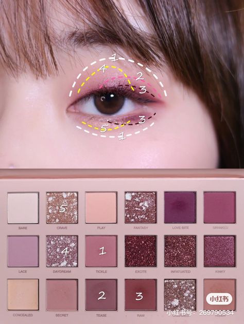 Anime Eye Makeup, Huda Beauty Makeup, Kawaii Makeup, Korean Eye Makeup, Makeup Accesories, Eye Makeup Techniques, Beauty Makeup Tutorial, Magical Makeup, Ulzzang Makeup