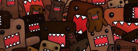 Domo Kun, Cute Twitter Headers, Scene Core, Cute Headers For Twitter, Twitter Header Pictures, Emo Wallpaper, Cute Banners, Cute Headers, Twitter Banner