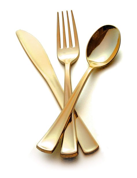 240 Pc Premium Gold Plastic Cutlery  Extra Heavy Duty with Bright Shiny Finish  Convenient Strong Silverware includes 80 Forks 80 Spoons 80 Knives  Ludere Elegant Disposable Flatware Set *** You can find more details by visiting the image link.-It is an affiliate link to Amazon. #kitchenutensils Gold Plastic Silverware, Gold Fork, Gold Silverware, Plastic Silverware, Baby Shower Pink, Plastic Utensils, Gold Flatware, Plastic Forks, Eating Utensils