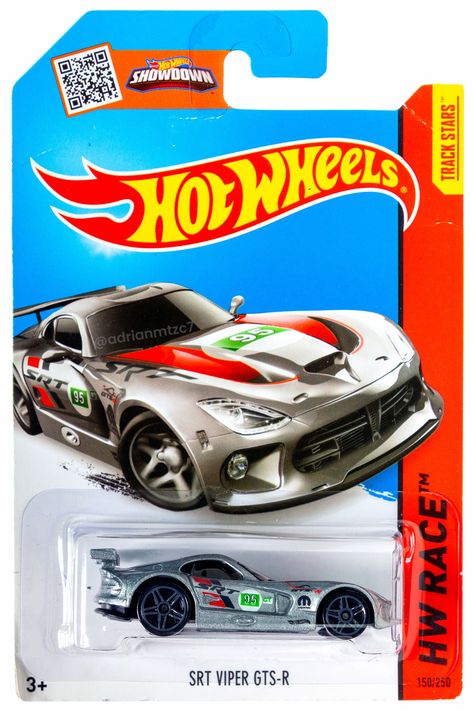 SRT Viper GTS-R. Colección Hot Wheels / serie HW Race World Race (150/250). 2014. Escala 1:64 Srt Viper, Hot Wheels Room, Viper Gts, Hot Wheels Cars Toys, Car Jokes, Japanese Song, Shiva Tattoo Design, Hot Weels, Mattel Hot Wheels