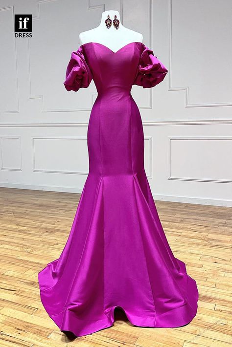 Prom Dresses Long Pink, Prom Dresses Long Lace, Magenta Color, Prom Dresses For Sale, Lace Prom Dress, Satin Prom Dress, Prom Dresses With Sleeves, Tulle Prom Dress, Mermaid Fashion